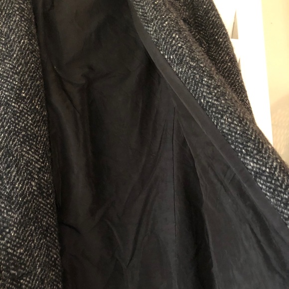 VTG Larry Levine Twill Weave Wool/Nylon Lined Coat - Picture 9 of 11